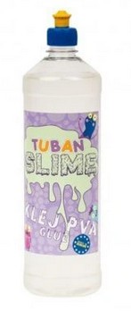 Klej w płynie 500ml bezbarwny SLIME GLUTY TUBAN