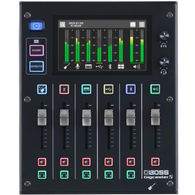 Mikser audio do streamingu Boss Gigcaster GCS-5