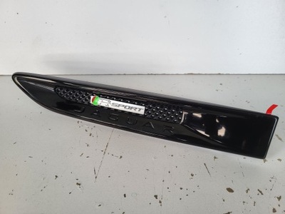 Молдинг na крила накладка czarna r-sport ліва jaguar f-pace xf xe фото №1