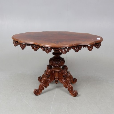 Stół w stylu Ludwika Filipa, ok. 1860 r piękny