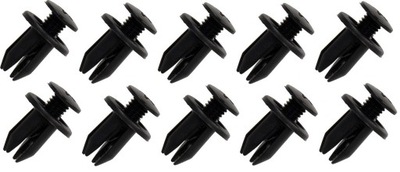 Кліпса штифт 7 підкрилок захист subaru outback x10 фото №1