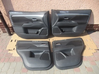 Mitsubishi outlander iii обивка обшивка дверь фото №1