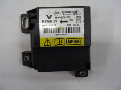 Датчик подушка безпеки dacia logan mcv i 8200769222 фото №1