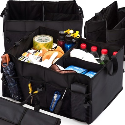 ORGANIZADOR AUTO BOLSA PARA DE MALETERO COCHE AUTO ALFORJA GRANDE XXL  