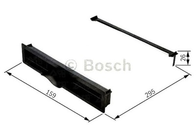 A7C469 BOSCH FILTRO CABINAS CONVIENE DO: BMW 3 (E36) 1.6-3.2 09.90-11.99  