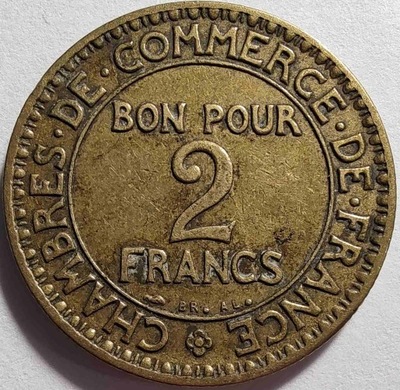 0984 - Francja 2 franki, 1923