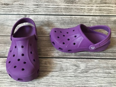 CROCS fajne SANDAŁKI klapki r. J2 33,5 20,5 cm