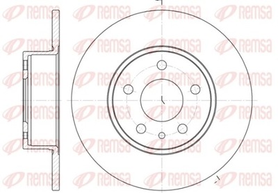 REMSA 6149.00 DISKU STABDŽIŲ 