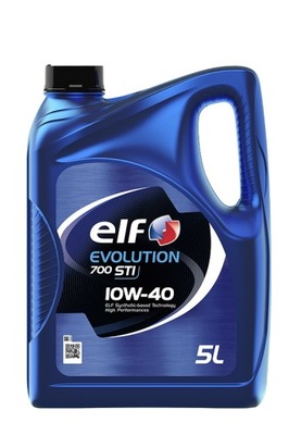 МАСЛО МОТОРНОЕ ELF EVOLUTION 700 STI 10W-40 5L