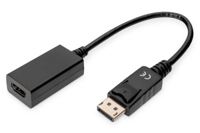 Kabel adapter Displayport z zatrzaskiem 1080p 60Hz