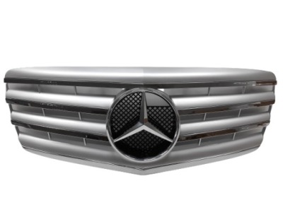 Mercedes e klasa w211 07- решётка радиатора решётка радиатора радиатора хром блеск фото №1