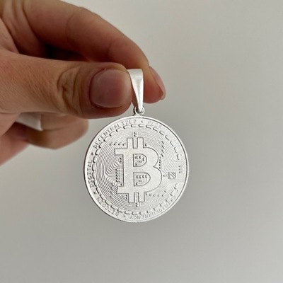 Wisiorek BITCOIN 16,98g