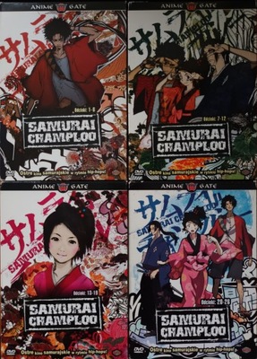 Samurai Champloo 4xDVD ZESTAW