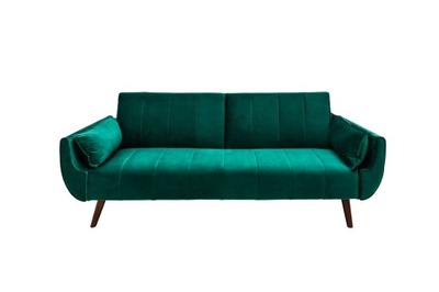 Sofa rozkładana Divani 215 cm zielony aksamit / 40