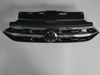 Решітка радіатора, решітка радіатора volkswagen t-roc r- line lift фото №1