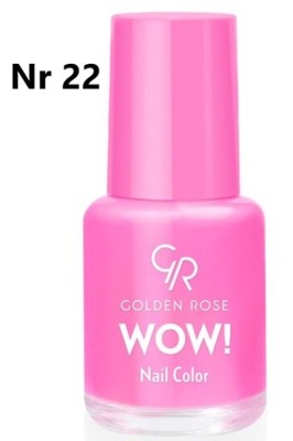 Golden Rose Wow Nail Color 6ml 22