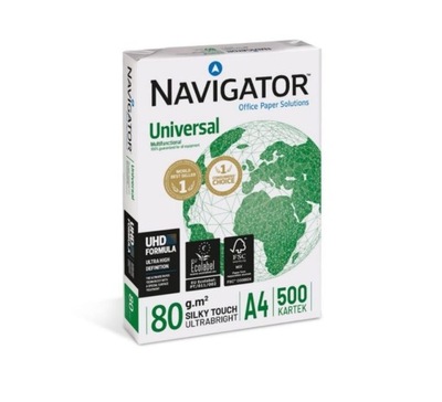 Papier biurowy Navigator format A4 80g 500 arkuszy