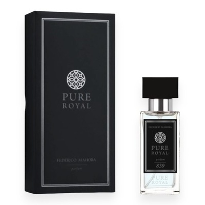 Perfumy Męskie PURE ROYAL 839 50 ml FM World Federico Mahora