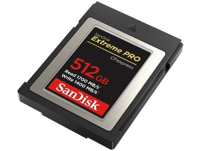 Karta pamięci SanDisk Extreme PRO CFexpress 512GB