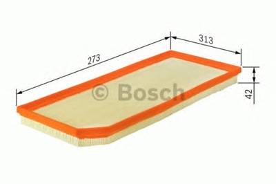 FILTRAS ORO BOSCH 1457433101 BMW 5 