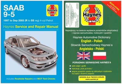 Saab 9-5 (1997-2005) 95 instrukcja napraw Haynes +GRATIS 24h