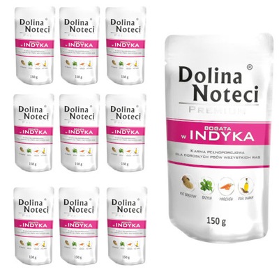 Dolina Noteci Premium bogata w Indyka 10x150g