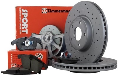 ZIMMERMANN SPORT TARCZE+KLOCKI P FORD MONDEO MK5