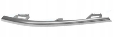 Молдинг решётка бампера хром skoda superb 3v 15- l фото №1