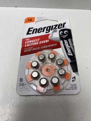 8X BATERIA ENERGIZER SŁUCHOWA 13 PR48 ZINC 1,4V