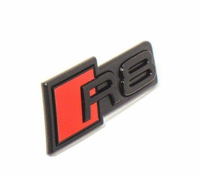 EMBLEMA LOGO DLA BUFERIO PRIEKINIO AUDI R8 4S. 