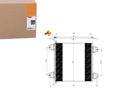 KONDENSATORIUS AUŠINTUVAS KONDICIONAVIMO NRF DF5034 TSP022 