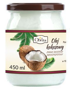Olvita Olej Kokosowy, 450 ml