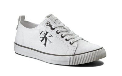 Buty męskie CALVIN KLEIN Arnold S0369 WHITE, r 45