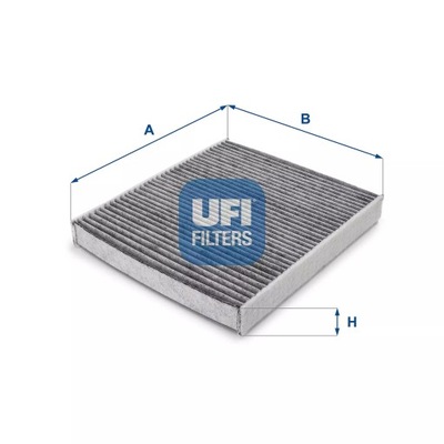 ФИЛЬТР, ВЕНТИЛЯЦИЯ СТОРОНЫ ПАССАЖИРА UFI 54.199.00