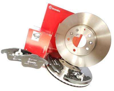 BREMBO DISCOS + ZAPATAS PARTE DELANTERA JEEP PATRIOT 294MM  