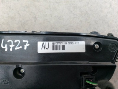Панель обдув opel insignia a 13277870 фото №1