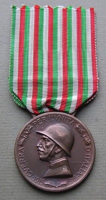 Wochy medal Guerra Per L'Unita D'Italia