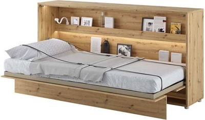 Półkotapczan Dąb Artisan 90x200 Bed Concept