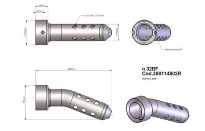 DB KILLER LeoVince 32DF 308114802R