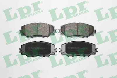 PADS BRAKE FRONT LPR 05P1258  