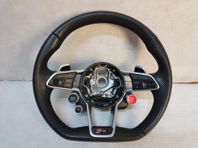 Воздуховод лепестки переключения кожа руль wheel multi audi r8 4s 4s0419091g фото №1