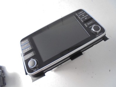 Радіо екран nissan micra k14 19 rok фото №1