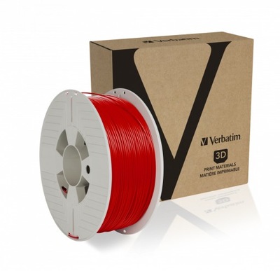 Filament 3D Verbatim ABS 1,75mm 1000g czerwony