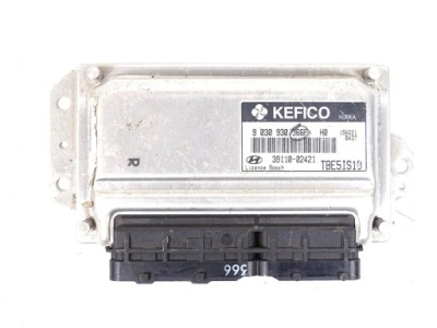 Бортовой компьютер двигателя ecu hyundai getz 1.1 2002-2008 фото №1