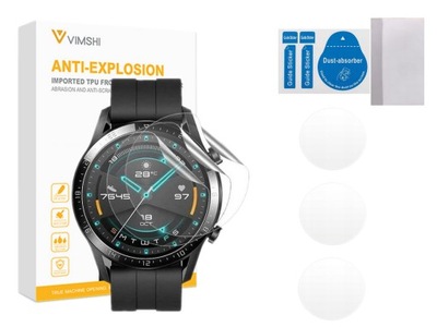 3x folia smartwatch do Forever ForeVive SB-320 zestaw mocna