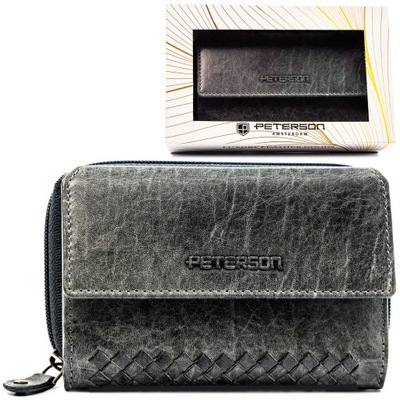 Elegancki portfel dla kobiet PETERSON w stylowym wydaniu do torebki