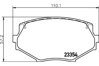 Mintex тормозные колодки тормозные mazda mx-5 i 1.6 na фото №1