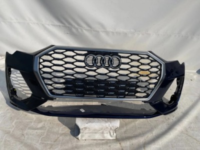 Бампер audi q3 ii 83a s-line решётка радиатора перед передний 83a807427 фото №1