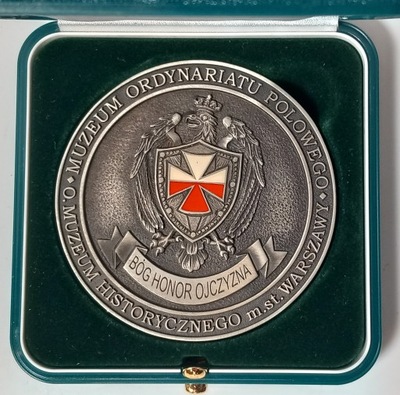 Medal Muzeum Ordynariatu Polowego Warszawa