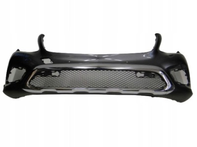 Mercedes glc x253 253 бампер передній хром спойлер фото №1